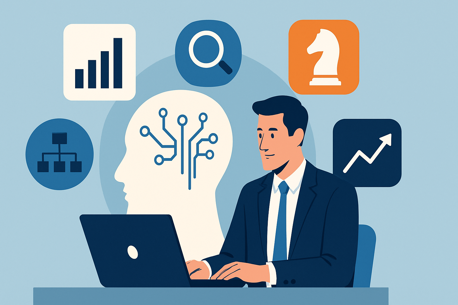 IA en la Estrategia Comercial: Cinco Momentos Clave